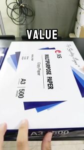 A3 Premium Bright White Paper – Great for Copy Printing Writing | for Engineering Plates | 70gsm