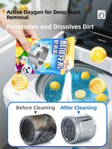 Household Detergent Cleaner Sterilization Scale Remover Washing Machine Cleaner