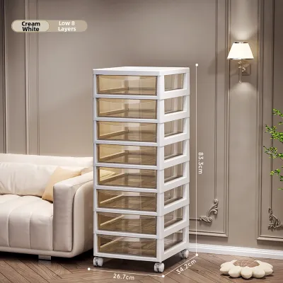 TIJU | Rollable Drawer Storage Cabinet