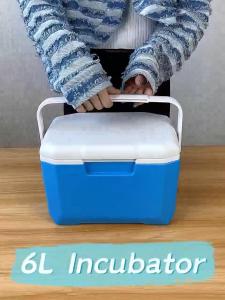 Portable 6L Insulated Thermal Cooler Box Outdoor Camping Car Ice Bucket Picnic Ice Block Insulation ness Box.