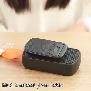 F15 Multi-Functional 360° Rotatable Mobile Phone Holder with HD Sound Quality RGB Speaker