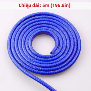 Dải Cao Su Bảo Vệ Cửa Xe Hình Chữ U Chất Lượng Cao YONGRUN 5m Chống Va Chạm Trang Trí Bảo Vệ Xe