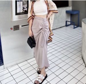 SHIINN STORE//ROK PANJANG SERUT//ROK PANJANG WANITA//JOSEP SKIRIT//CELANA WANITA