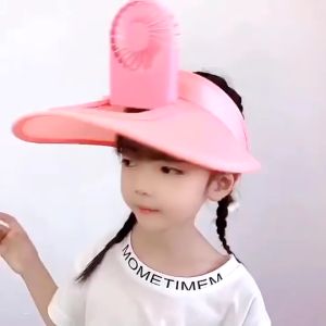 Speeds Topi Kipas Angin USB Portable Mini Fan Hat Topi Anti Panas 202-57