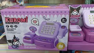 Đồ Chơi Máy Tính Tiền Siêu Thị Kuromi Kết Hợp Máy Tính Số Học Cho Bé Học Toán Đồ Chơi Bán Hàng