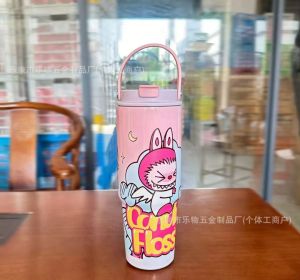 BOTOL MINUM TUMBLER HADIAH SOUVENIR GIFT LABUBU VIRAL TERMOS AIR 30OZ (900ML)