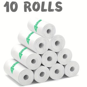 10Rolls Mini Thermal Printer Sticker Paper Self-Adhesive 57x25m Compatible with Most Mini Printers And Instant Kid Print Cameras