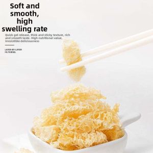 Commercial Quality Unsulfured Easy-to-Gel Silver Ear Fungus