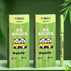 M&G | Bút Dấu Hai Đầu Dầu Dành Cho Học Sinh Khô Nhanh Chống Thấm Nước Và Dầu Không Phai