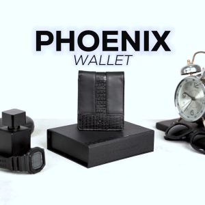 VONA Phoenix Wallet - Dompet Pria Lipat Pendek Kulit Sintetis PU Variasi Warna