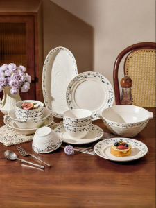 MODERN SWEETHOME | French Style Underglaze New Pretty Bowl