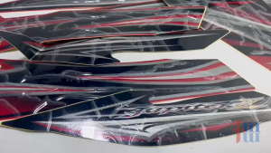 Striping Stiker Jupiter z robot Hijau X TMW M0092