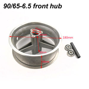 110/50-6.5 Rear Hub 90/65-6.5 Front Hub Pocket Bike Aluminum Wheel for Pocket Bike 47cc 49cc Motorcycle Part Rim