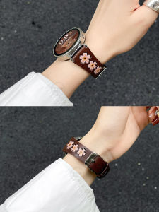 XUEZHANGJIA | Huawei Compatible Stylish Leather Watch Strap for Multiple Models High-end Aesthetic