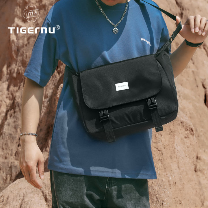 Tigernu Lifetime Warranty Men Shoulder Bag 9.7inch Ipad Bag For Men