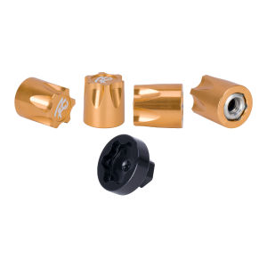 Metal Wheel Rim Center Cap Dust Cap M4 Nut 4PCS for 1/10 RC Crawler Car Axial SCX10 D90 TRX4 TF2 CC01 Capra Upgrade