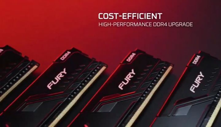 Kingston HyperX FURY Desktop DDR3/DDR4 RAM 4GB/8GB 1600/2133/2400