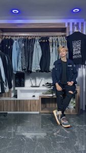 JAKET SEMI PARKA PRIA MOTIF MOTOR KASTEM COCOK UNTUK KALIAN YG PENGEN TAMPIL ENGGA PAKE RIBET