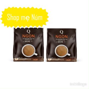 [COMBO 2 BỊCH ngon] Cà Phê Hòa Tan Trần Quang (24 Gói/Bịch) - Cà Phê hòa tan- Chính Hãng