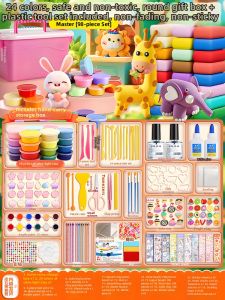 Non-toxic Safe Modeling Clay 100g