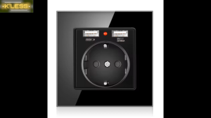 Sakelar Dinding Wall Switch Design Tempered Glass Saklar Tembok