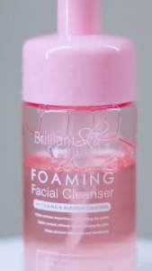 Brilliant Skin Foaming Facial Cleanser Whitening & Blemish Control Oily Skin Blemishes Acne Dullness FDA Registered