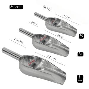 Alat Skop Es Batu Beras Kacang Kopi Stainless Steel / Sekop Pupuk Tahan