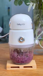 Máy xay ăn dặm Babystar 300ml 200W bảo hành chính hãng 12 tháng