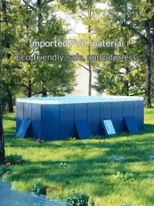 Non Inflatable Swimming pool Foldable Swimming Pool For Adult/Kids Family Size Can be used indoors/outdoor 3M Foldable swimming pool