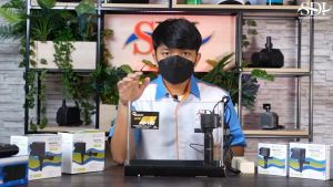 RECENT QFS 7 Watt - Lampu UV dalam Quick Filter Sterilizer Aquarium 7W