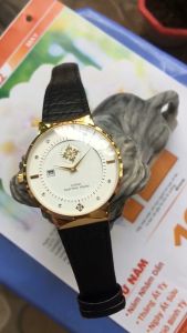 [Chất] Đồng hồ nam Patek philippe dây da sang trọng đẳng cấp Chạy Kim rốn Độc đáo NTWATCH HAUTUNGWATCH