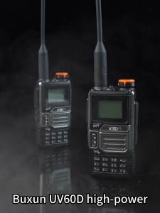 KSUN Walkie Talkie UV60D 5KM ALL Band Long Range Two Way Radio 200 channels bright flashli