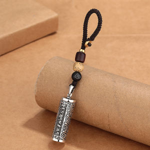 กล่องกาวาจชุบเงินไทยแบบหกคำ พร้อมหัวเข็มขัดรถยนต์ พร้อมหัวเข็มขัดสำหรับผู้ชาย ระดับไฮเอนด์ ป้องกันอันตรายได้ กล่องกาวาจแบบเปิดได้