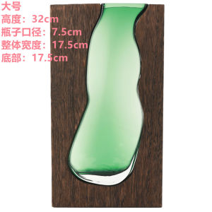 กล้วยไม้หินแก้วสไตล์ยูเครนขนาดใหญ่สำหรับตกแต่งโต๊ะหน้าร้านค้าในบ้าน กล่องปลูกพืชแบบผึ้ง วัสดุแก้ว กล้วยไม้ปักหลัง