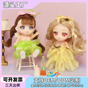 Princess Doll Birthday Gift Little Bé Gái Toy 21 Joints True Eye Doll Fabric Doll Toy from Guangdong Province for Children 4-6 Years Old