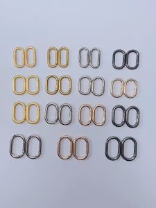 จัดส่งจากกรุงเทพหัวเข็มขัดรูปไข่รูปไข่ หัวเข็มขัดสปริง หัวเข็มขัดเชื่อมต่อ หัวเข็มขัดปรับ กระเป๋าอุปกรณ์เสริม หัวเข็มขัดกระเป๋า ฮาร์ดแวร์ล็อคหัวเข็มขัด การปรับเปลี่ยนหัวเข็มขัด