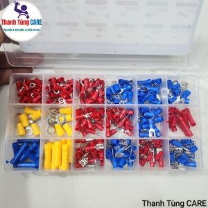 Hộp đầu rắc bấm cos 300 chiếc các loại kích thước