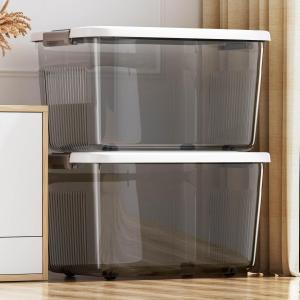 LIWAN | Clear Storage Box for Snacks and Toys Plastic