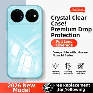 DAOWAIREN | Transparent Shockproof Phone Case for Huawei Nova Series