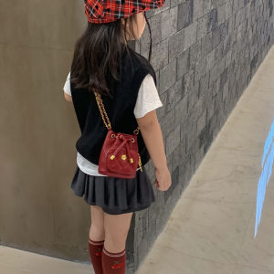 Túi Đeo Chéo Công Chúa Thời Trang Cho Trẻ Em Túi Đeo Vai Hình Thùng Nước Túi Xách Dây Xích Cho Bé Gái Túi Đeo Chéo Cho Bé Gái