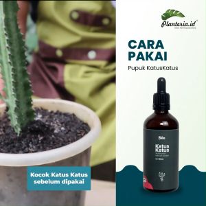 Pupuk Kaktus Sukulen Organik Siap Pakai 100 ml