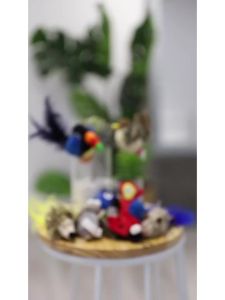 GiGwi Guiwei Cat Toy Xuanlu Prey Series Sound Toy Touch Sensing Cricket Bird Hedgehog Parrot