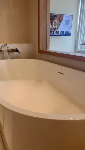 สบู่ทำฟองแบบเจล สูตรเข้มข้น 500 ml กลิ่นพีช Bubble Bath gel - Peach for peaceful