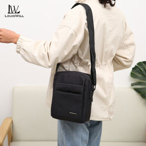 LouisWill Men Bags Men Shoulder Bag Messenger Travel Bag Waterproof Business Bag Large Capacity Bag Lightweight Casual Bag Fashion Sport Crossbody Bag for Student Teenager