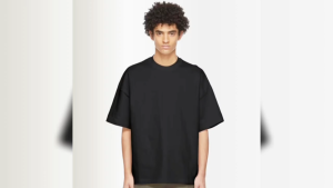 Mens Plain Cotton T-Shirt - Short Sleeve Casual Round Neck Tee - Menswear Tops