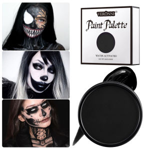 สีทาผิวสูตรน้ํา ปลอดสารพิษ สีสันสดใส ล้างง่ายสําหรับผิวหน้าและผิว ปลอดภัยสําหรับเด็กและผู้ใหญ่ แต่งหน้าปาร์ตี้และฮาโลวีน