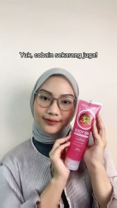 Perawatan Kulit Tubuh Lulur Body Scrub / Exfoliating Gel Hanasui Body Spa 180 Ml Aroma Lemon Aloe Vera Coffee Rice Rainbow