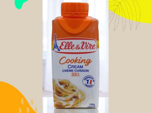 Elle & Vire 198gr Cooking Cream Creme Cuisson UHT Kaya Krim Berkualitas Tinggi Bahan Masakan Produced is France