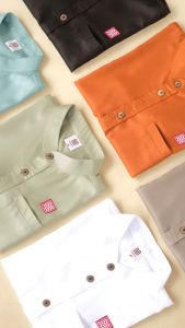 Atasan Baju Anak Laki-Laki Kemeja Koko Kemko Madina Turki