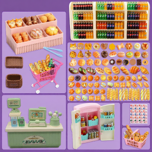 Miniature Food Play Set